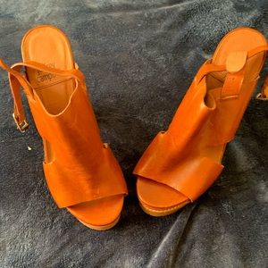 Jeffery cambell heel sandals size 9